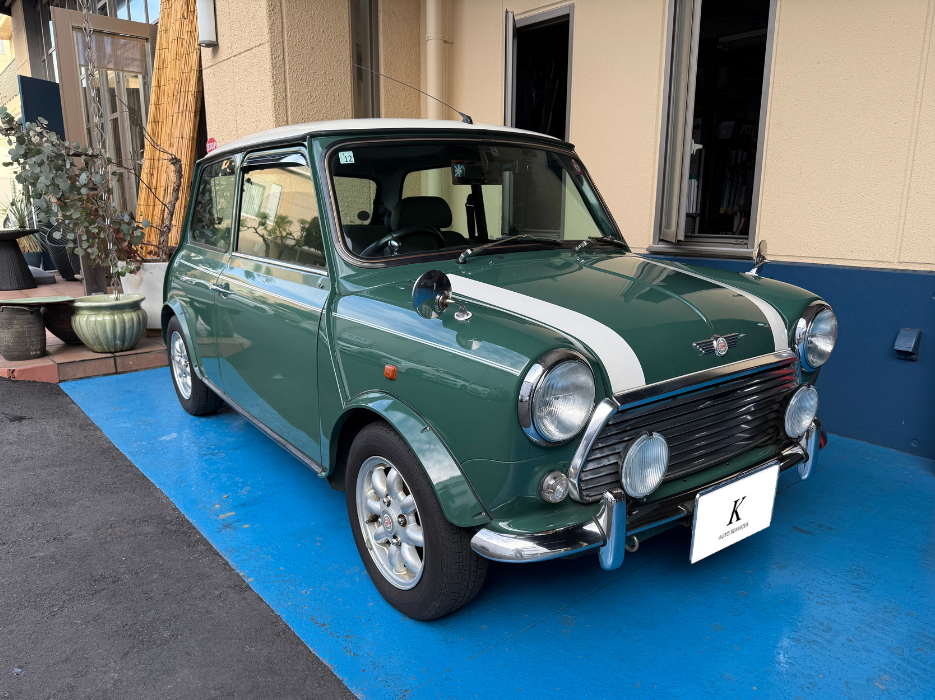 1997年式 MINI クーパー 1.3i（カスタムグリーン）